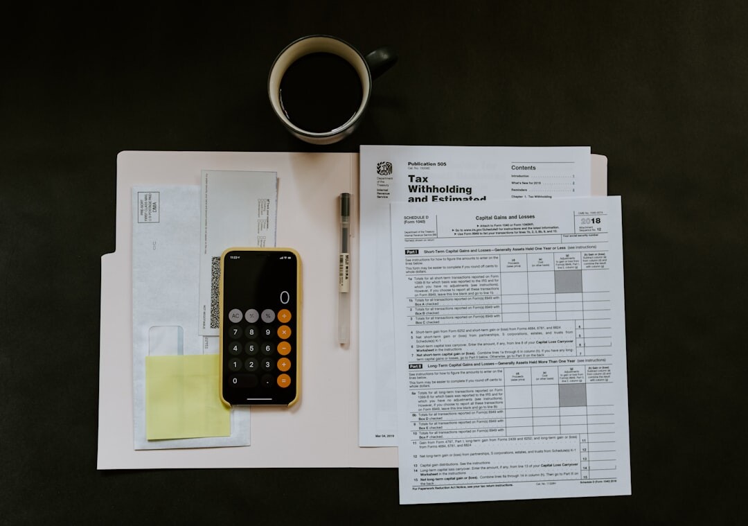 calculator with documents